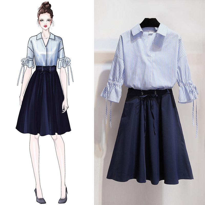 Costume femme en Mélange de coton - Ref 3335208