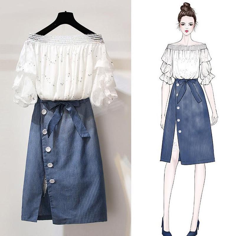 Costume femme en Mélange de fibres Synthétiques - Ref 3335476