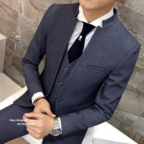 Costume homme en coton pour automne - Ref 1548583