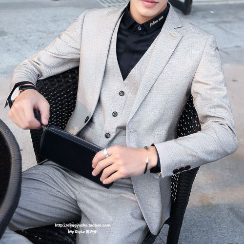 Costume homme en coton pour automne - Ref 1548594