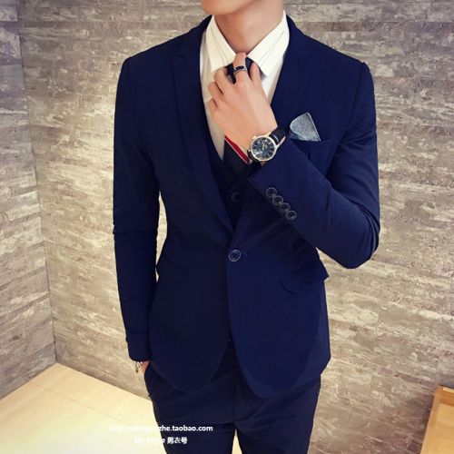 Costume homme en coton pour automne - Ref 1548916