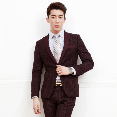 Costume homme FACETON Fibre de polyester fibres viscose rayonne pour Quatre saisons - Ref 1549095