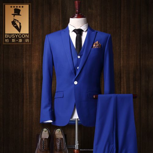 Costume homme BUSYCON en polyester pour printemps - Ref 1549192