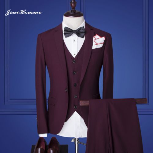 Costume homme JINIHOMME Fibre de polyester fibres viscose rayonne pour Quatre saisons - Ref 1549292