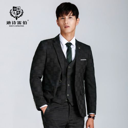 Costume homme en polyester pour automne - Ref 1549479