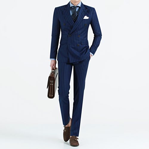 Costume homme NIFOMNIC Polyéthylène téréphtalate PET de laine pour printemps - Ref 1549488