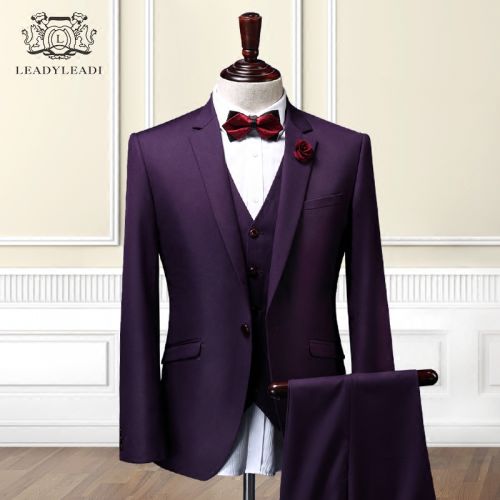 Costume homme Fibre de polyester fibres viscose rayonne pour Quatre saisons - Ref 1549654