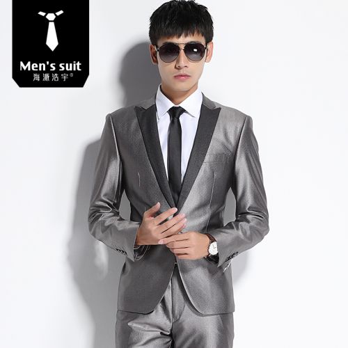 Costume homme HAIPAI HAOYU fibre de polyester fibres viscose rayonne pour printemps - Ref 1549831