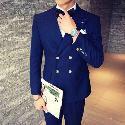 Costume homme en polyester pour automne - Ref 1550169