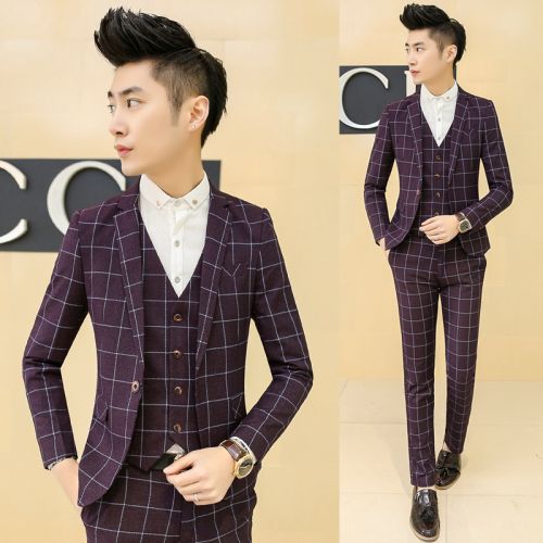 Costume homme en coton pour printemps - Ref 1550251