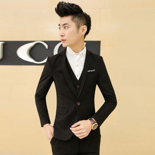 Costume homme en coton pour printemps - Ref 1550258