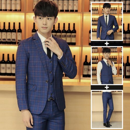 Costume homme Fibre de polyester fibres viscose rayonne pour automne - Ref 1550267