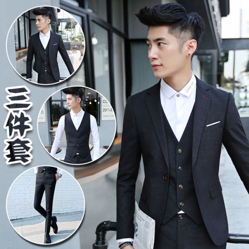 Costume homme en coton pour automne - Ref 1550322