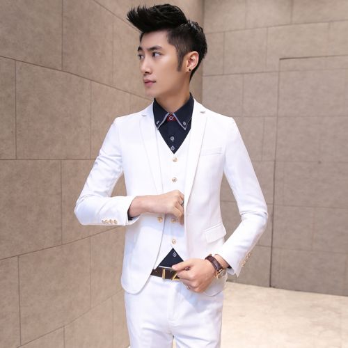 Costume homme en polyester pour printemps - Ref 1550326