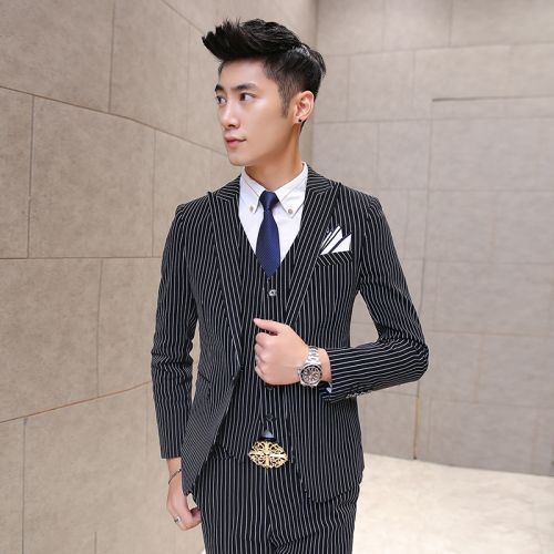 Costume homme en coton pour automne - Ref 1550396