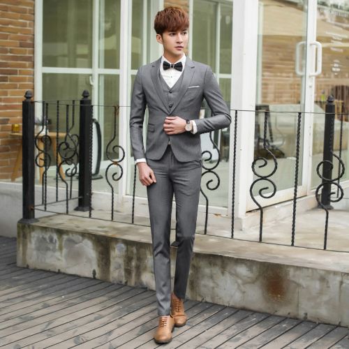 Costume homme en coton pour automne - Ref 1550435
