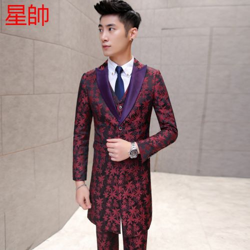 Costume homme Polyéthylène téréphtalate PET , des fibres de viscose pour automne - Ref 1550493