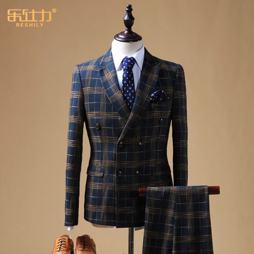 Costume homme RESHILY Laine de polyéthylène téréphtalate PET pour printemps - Ref 1551209