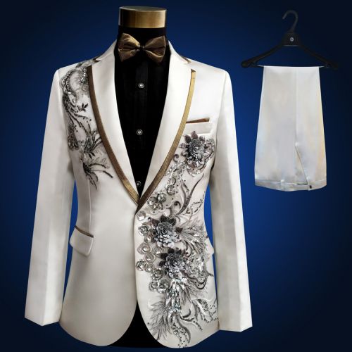 Costume homme Fibre de polyester fibres viscose rayonne pour Quatre saisons - Ref 1551502
