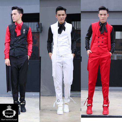Costume homme POP-FASHION en coton pour Quatre saisons - Ref 1551615