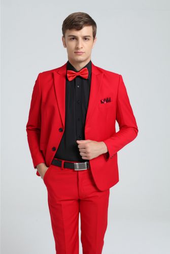 Costume homme fibre de polyester fibres viscose rayonne polyuréthane élastique spandex pour Quatre saisons - Ref 1551901