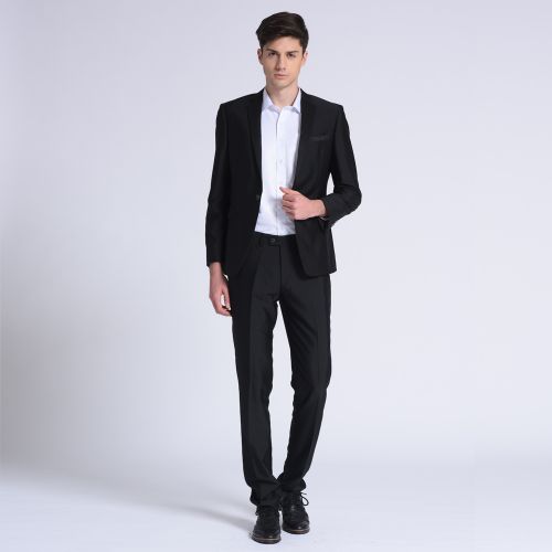 Costume homme de fibres viscose polyester, rayonne pour Quatre saisons - Ref 1552132