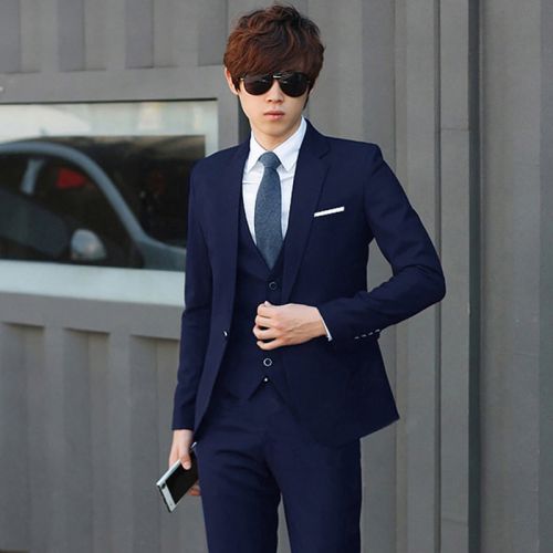 Costume homme Fibre de polyester fibres viscose rayonne pour Quatre saisons - Ref 1552300