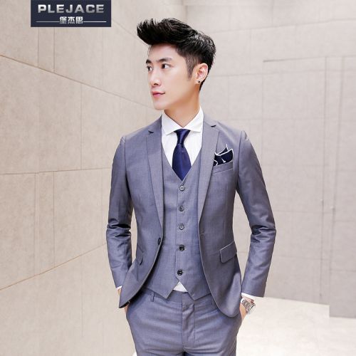 Costume homme PLEJACE Polyéthylène téréphtalate PET , des fibres de viscose pour Quatre saisons - Ref 1552568