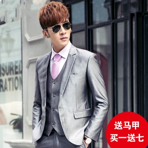 Costume homme en acrylique pour printemps - Ref 1552928