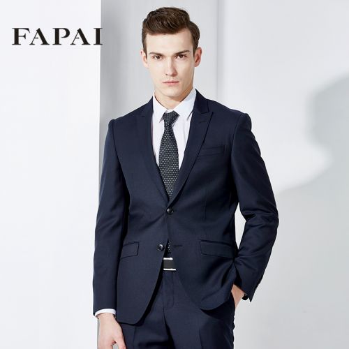Costume homme La fibre de polyester laine pour printemps - Ref 1553627