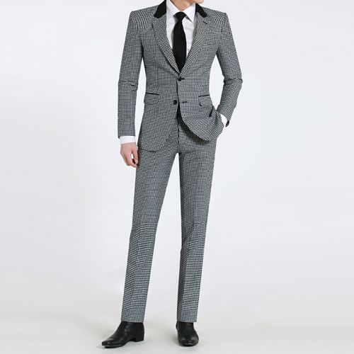 Costume homme NIFOMNIC Polyéthylène téréphtalate PET de laine pour printemps - Ref 1553640