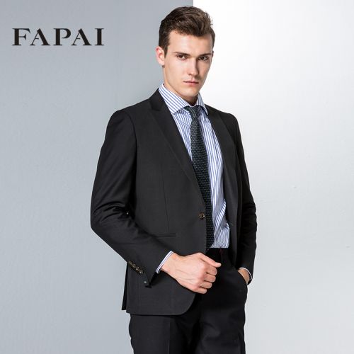 Costume homme Fibre de polyester fibres viscose rayonne laine pour hiver - Ref 1553647