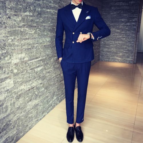 Costume homme en polyester pour automne - Ref 1554128