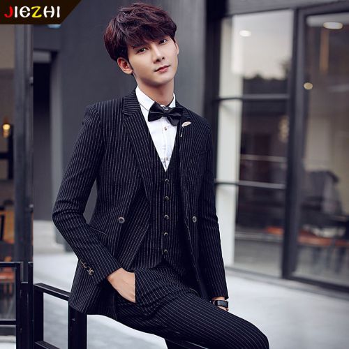 Costume homme en coton pour automne - Ref 1554410