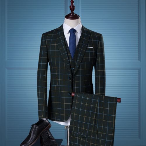 Costume homme POSHAWN de fibres viscose polyester, rayonne pour Quatre saisons - Ref 1555799