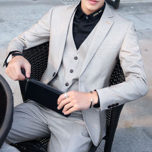 Costume homme en coton pour automne - Ref 1555952