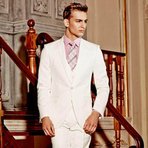 Costume homme FACETON Laine de fibres polyester pour Quatre saisons - Ref 1556902