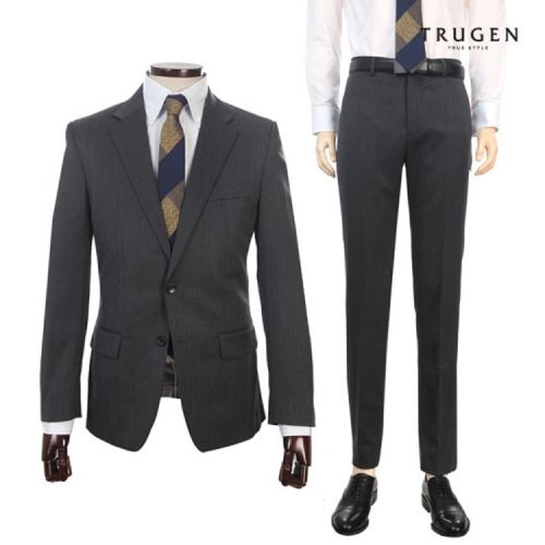 Costume homme en laine pour printemps - Ref 1556944