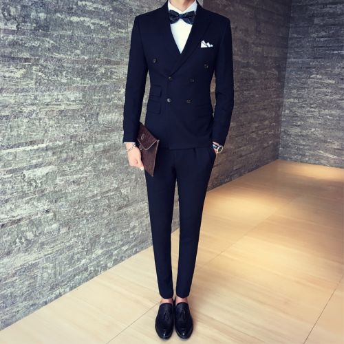 Costume homme en polyester pour automne - Ref 1557003