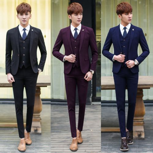 Costume homme en chanvre pour automne - Ref 1557030