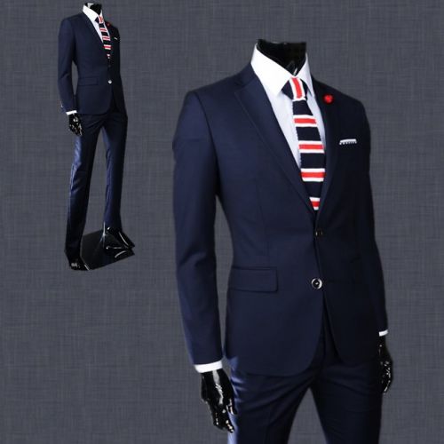 Costume homme en coton pour automne - Ref 1557245
