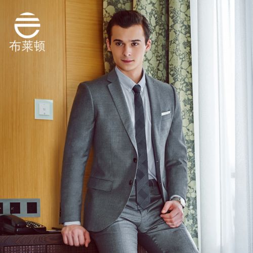 Costume homme MENSPLANET en laine pour printemps - Ref 1557324