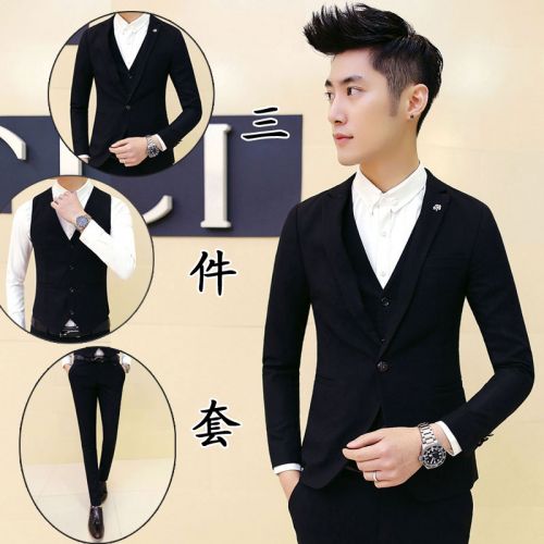 Costume homme en coton pour printemps - Ref 1557671