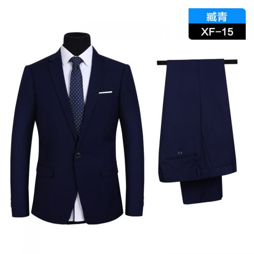 Costume homme Polyéthylène téréphtalate PET , des fibres de viscose pour automne - Ref 1557814