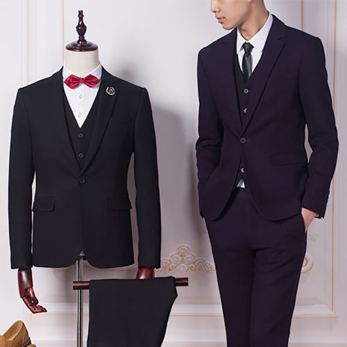 Costume homme KEALMIGUE Fibre de polyester fibres viscose rayonne pour Quatre saisons - Ref 1558135