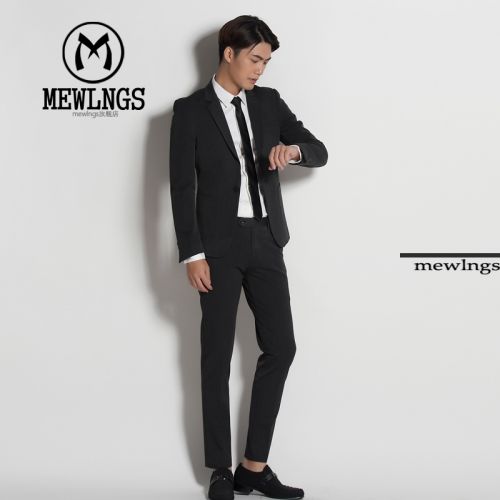 Costume homme MEWLNGS coton, polyester nouvelle fibre pour Quatre saisons - Ref 1558140