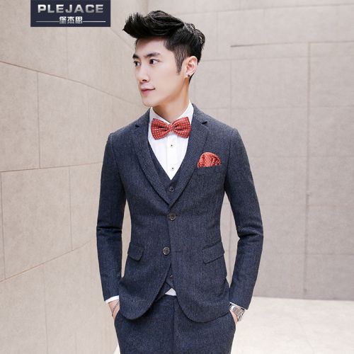 Costume homme PLEJACE en laine pour hiver - Ref 1558269
