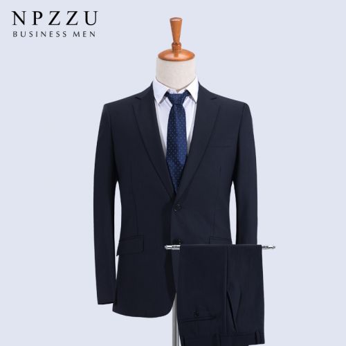 Costume homme NPZZU Laine fibre polyester pour Quatre saisons - Ref 1558303