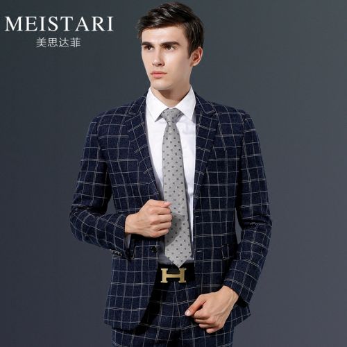 Costume homme MEISTARI Fibre de polyester fibres viscose rayonne pour automne - Ref 1558374
