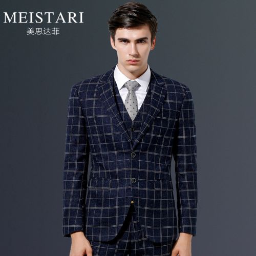 Costume homme MEISTARI Fibre de polyester fibres viscose rayonne pour automne - Ref 1558379
